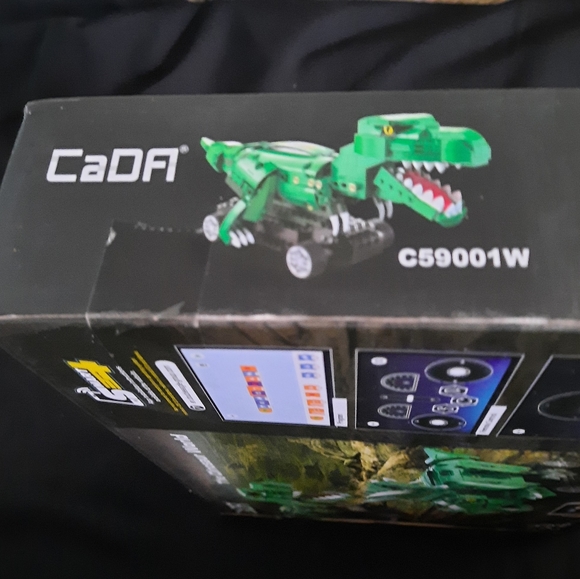 CaDA-Dinosaur World- T-Rex Remote Control Building Block Toy, C59001W - Picture 4 of 6